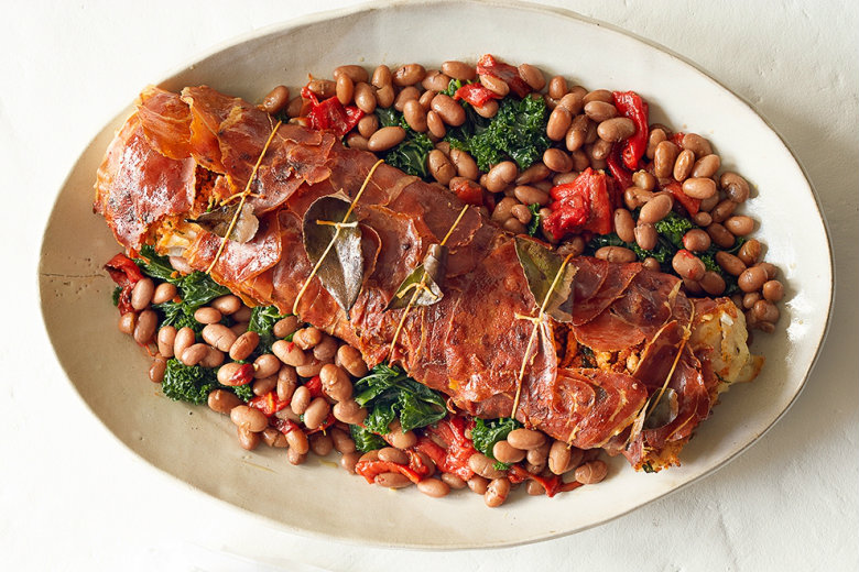 jamie oliver jamon wrapped cod