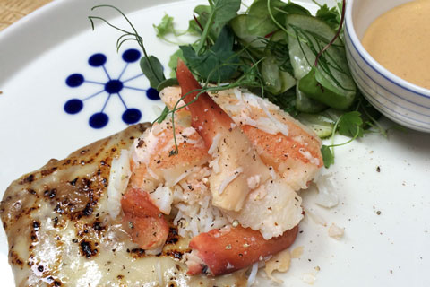 Danish crab rarebit - Discover Seafood