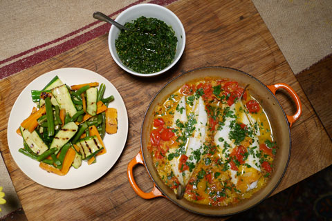 Moroccan-style whiting - Discover Seafood