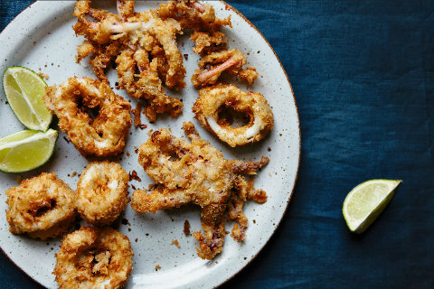 Coconut squid - Discover Seafood