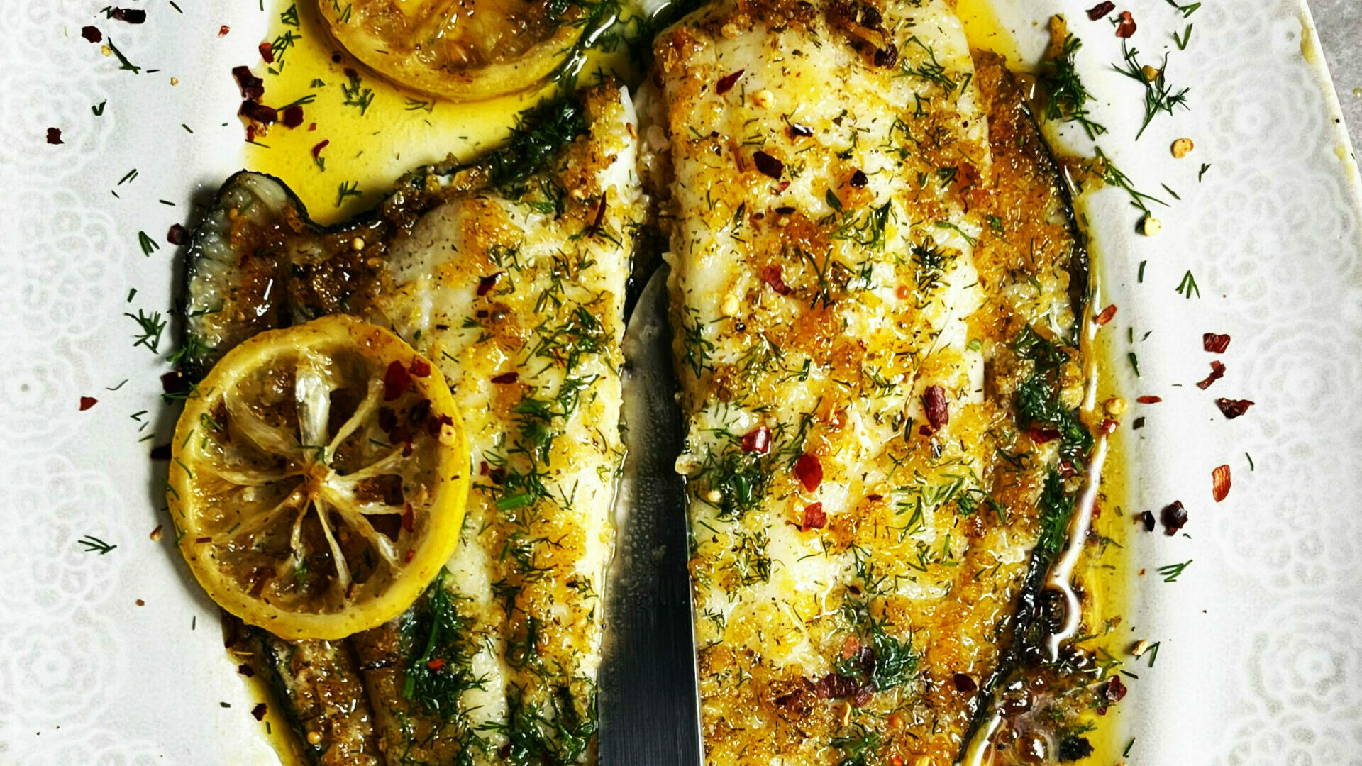Plaice with Lemon Dill Butter - Discover Seafood